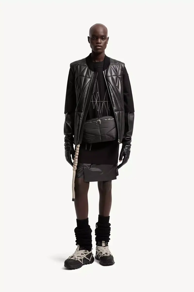 Moncler + Rick Owens Geocamo Flight Nappa Leather Vest | Thumbnail 4 Moncler + Rick Owens Geocamo Flight Nappa Leather Vest | Thumbnail 4