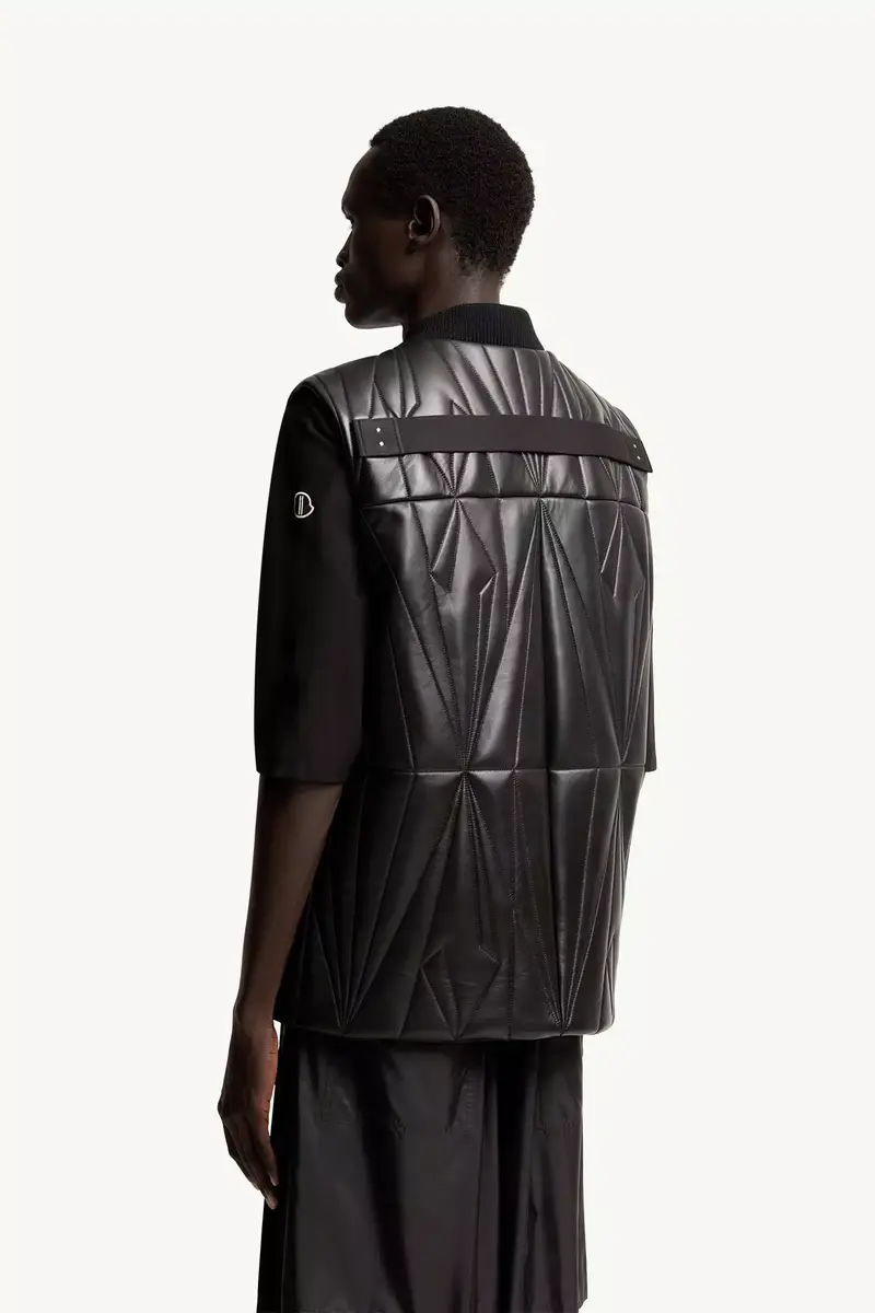 Moncler + Rick Owens Geocamo Flight Nappa Leather Vest | Thumbnail 8 Moncler + Rick Owens Geocamo Flight Nappa Leather Vest | Thumbnail 8