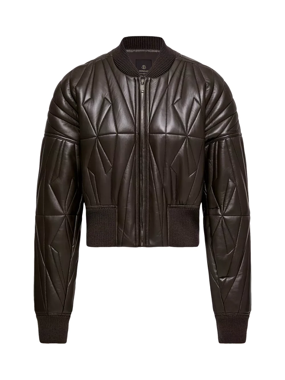 Moncler + Rick Owens Geocamo Nappa Leather Bomber Jacket