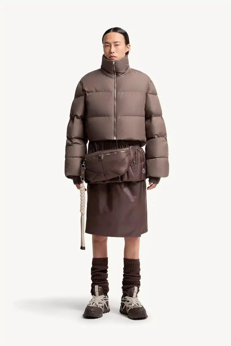 Moncler + Rick Owens Cyclopic Short Down Jacket | Thumbnail 4
