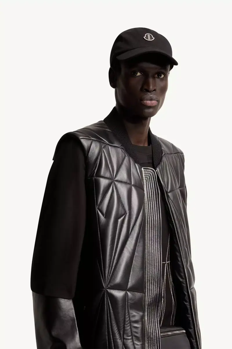 Moncler + Rick Owens Cotton Baseball Cap | Thumbnail 3 Moncler + Rick Owens Cotton Baseball Cap | Thumbnail 3