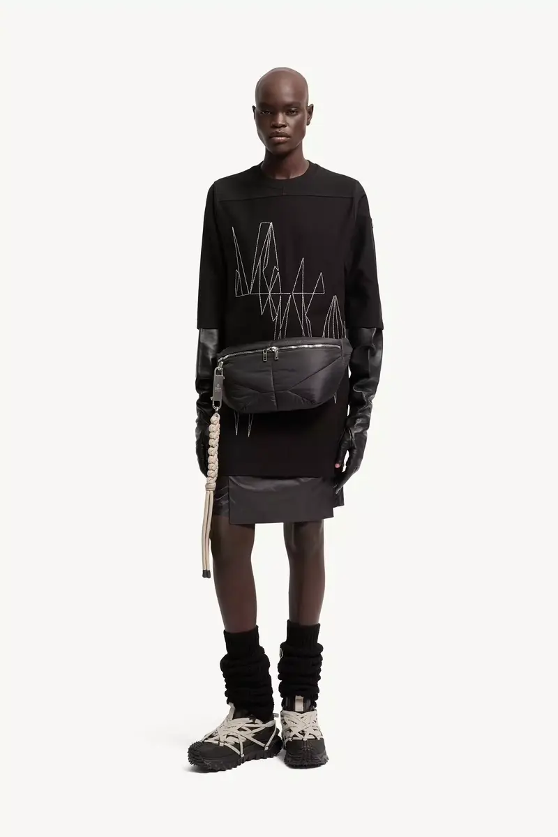 Moncler + Rick Owens Jumbo Cotton T-shirt | Thumbnail 4
