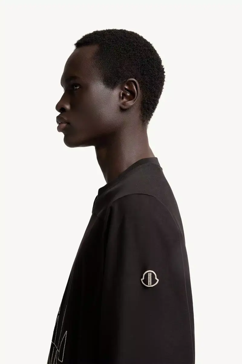 Moncler + Rick Owens Jumbo Cotton T-shirt | Thumbnail 5