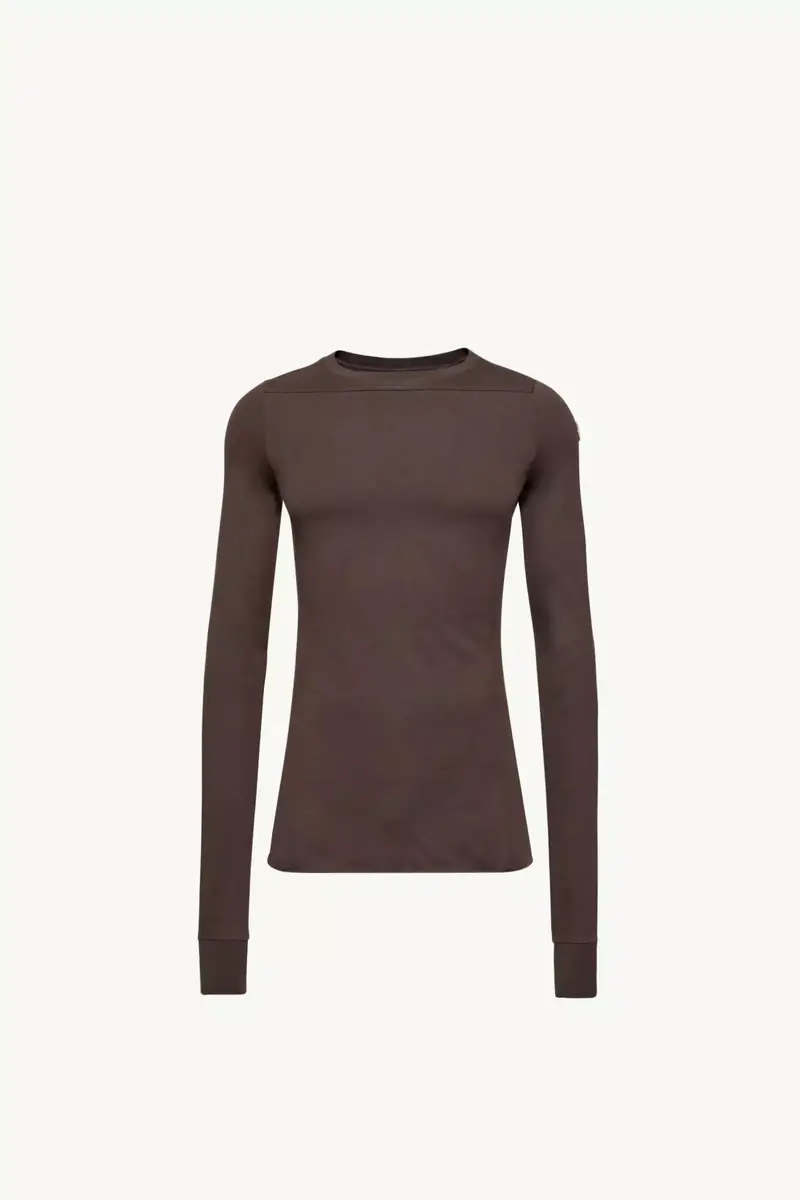 Moncler + Rick Owens Girder Long Sleeve Cotton T-shirt | Thumbnail 2 Moncler + Rick Owens Girder Long Sleeve Cotton T-shirt | Thumbnail 2
