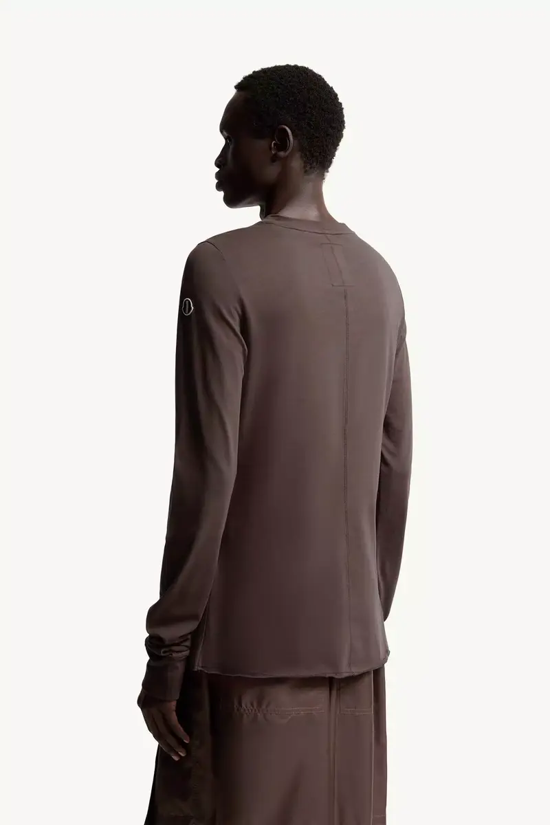 Moncler + Rick Owens Girder Long Sleeve Cotton T-shirt | Thumbnail 8 Moncler + Rick Owens Girder Long Sleeve Cotton T-shirt | Thumbnail 8