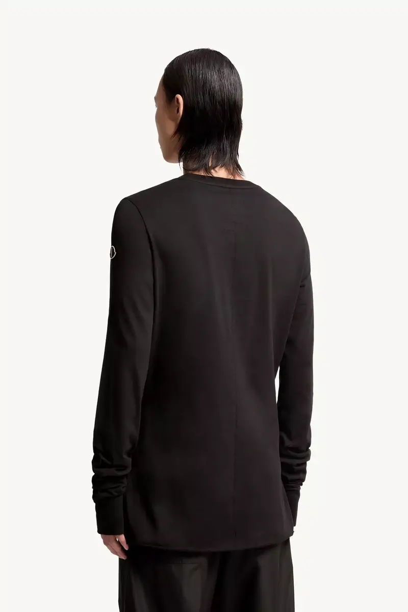 Moncler + Rick Owens Girder Long Sleeve Cotton T-shirt | Thumbnail 8 Moncler + Rick Owens Girder Long Sleeve Cotton T-shirt | Thumbnail 8