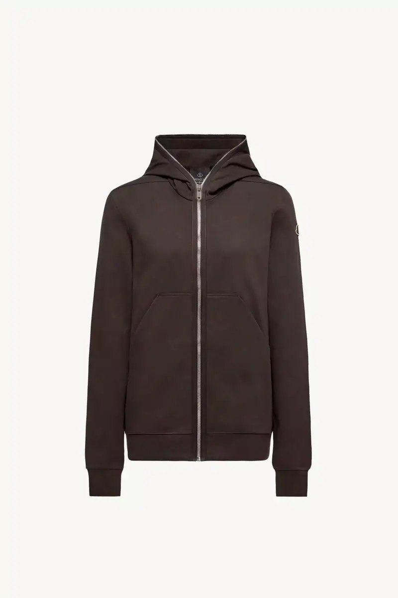 Moncler + Rick Owens Cotton Ziplock Hoodie | Thumbnail 2 Moncler + Rick Owens Cotton Ziplock Hoodie | Thumbnail 2