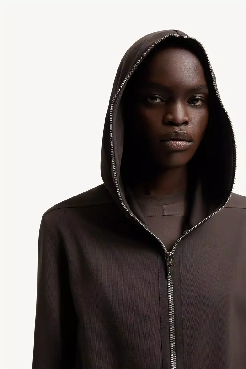 Moncler + Rick Owens Cotton Ziplock Hoodie | Thumbnail 9 Moncler + Rick Owens Cotton Ziplock Hoodie | Thumbnail 9