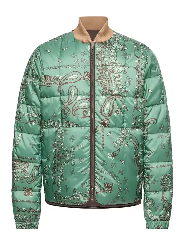 Chalvron Reversible Down Bomber Jacket Chalvron Reversible Down Bomber Jacket
