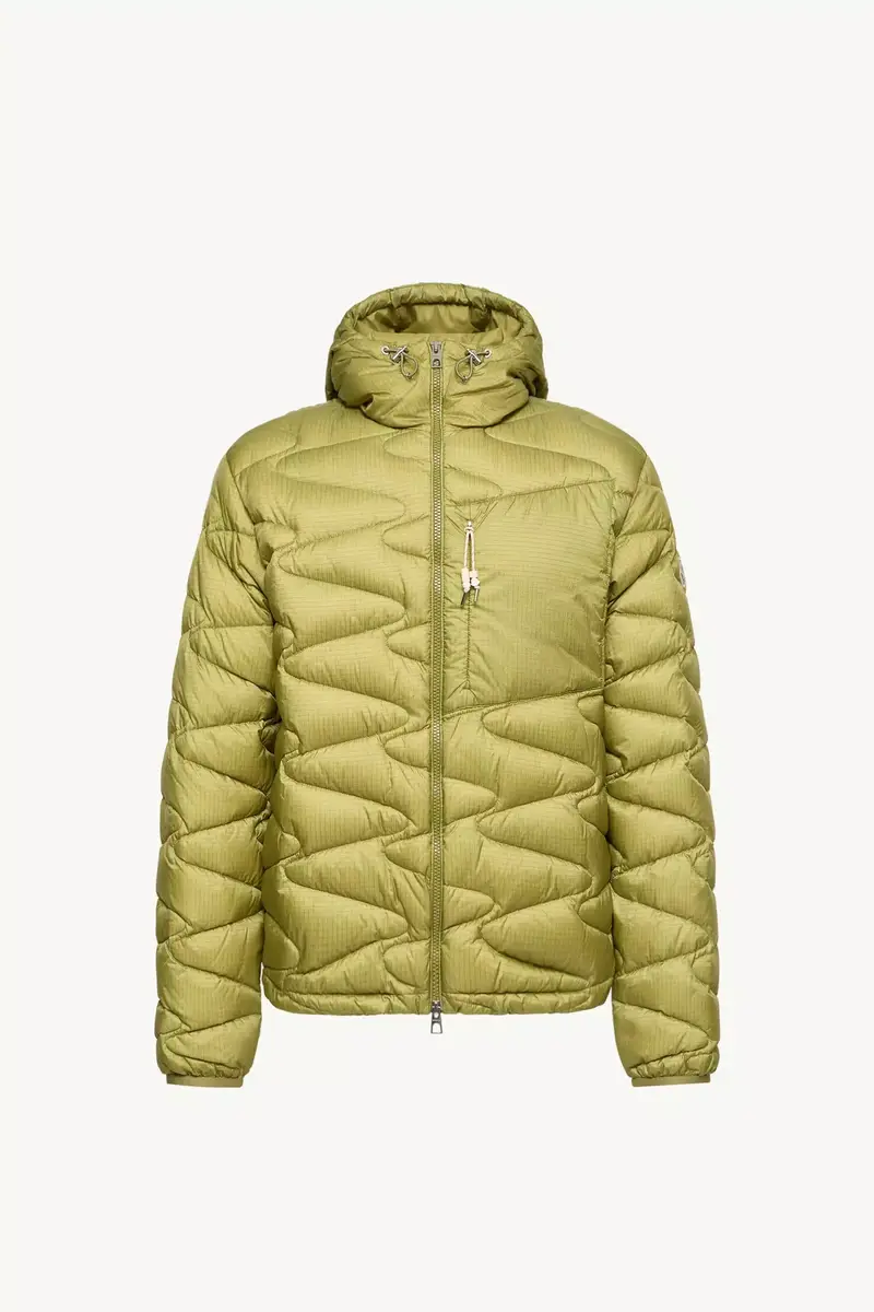Moncler Tidone Hooded Wave Quilted Short Down Jacket | Thumbnail 2 Moncler Tidone Hooded Wave Quilted Short Down Jacket | Thumbnail 2