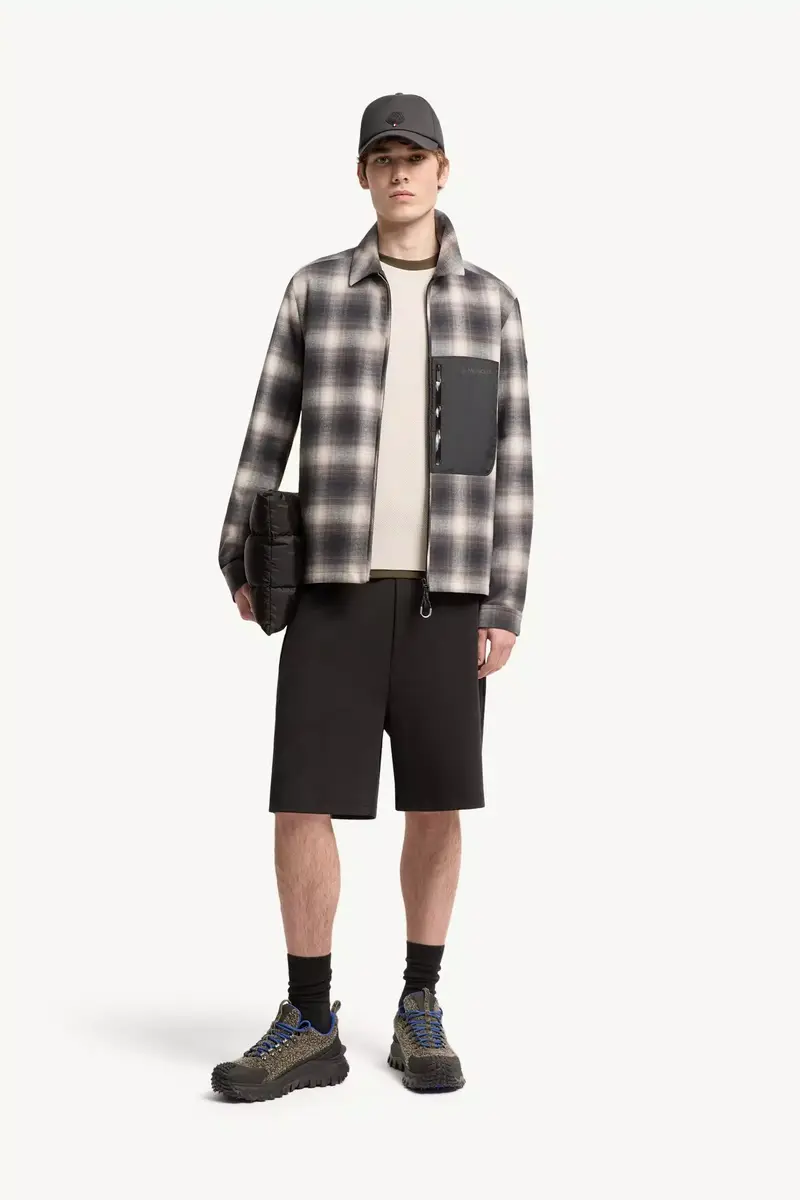 Moncler Cornisello Cotton Down Shirt Jacket | Thumbnail 3 Moncler Cornisello Cotton Down Shirt Jacket | Thumbnail 3