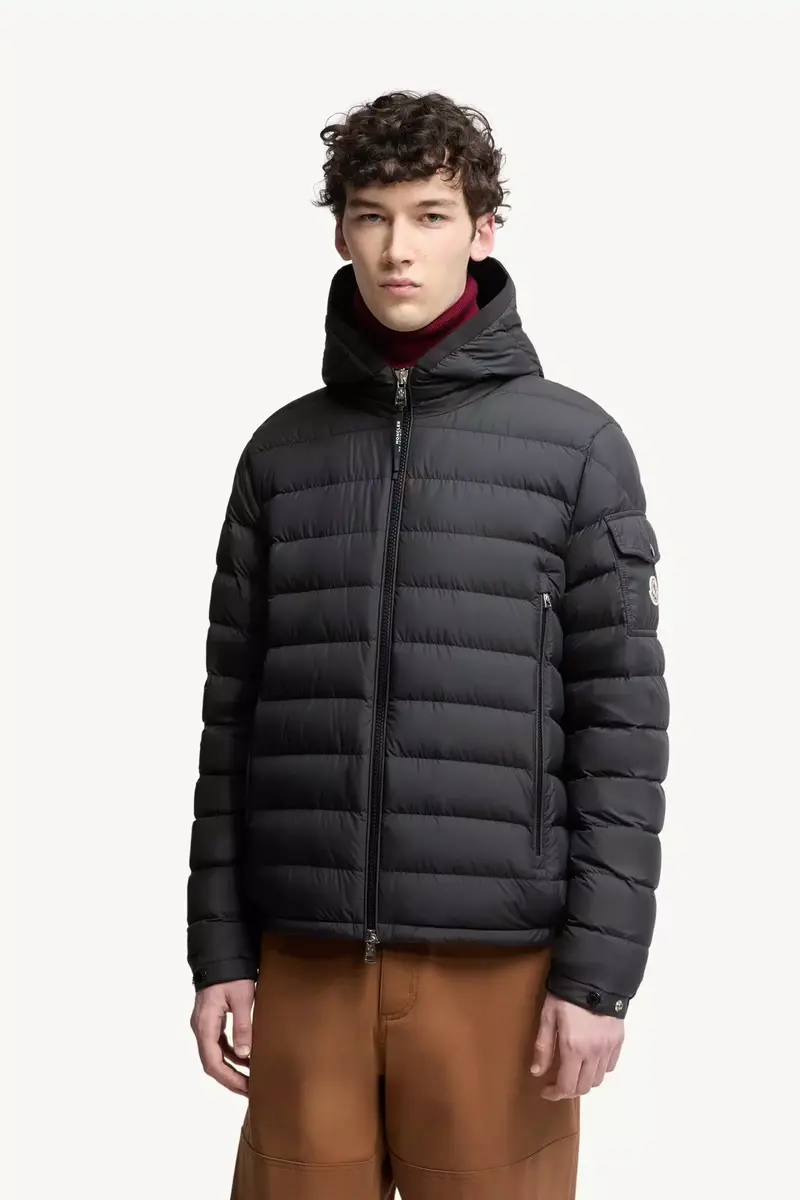 Moncler Galion Hooded Short Down Jacket | Thumbnail 5
