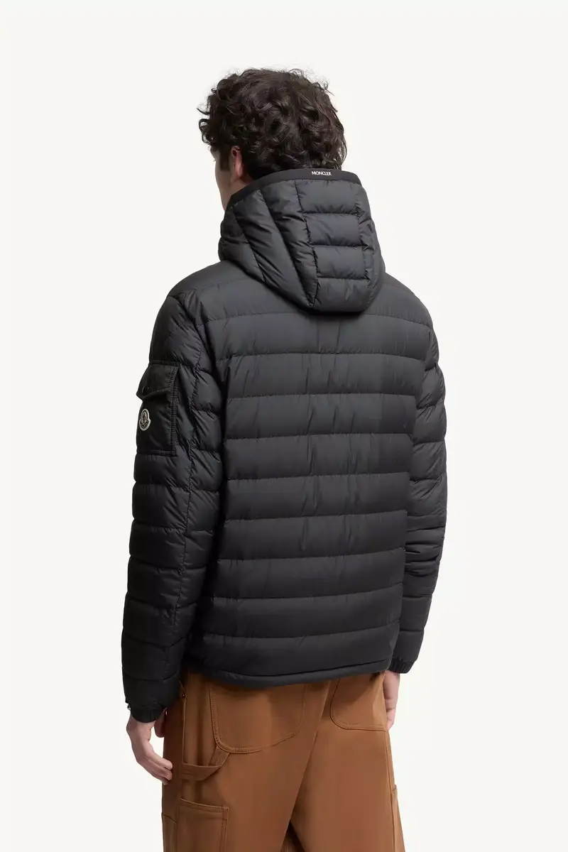 Moncler Galion Hooded Short Down Jacket | Thumbnail 6