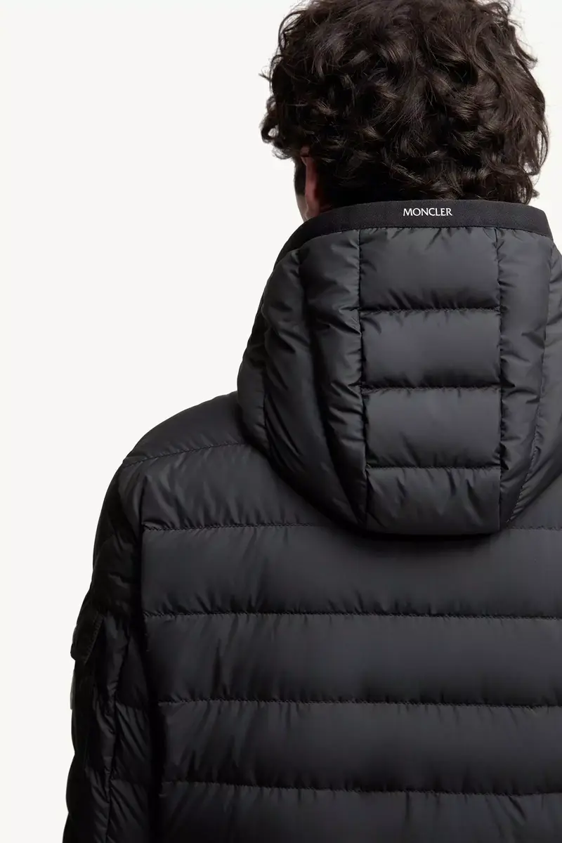 Moncler Galion Hooded Short Down Jacket | Thumbnail 8