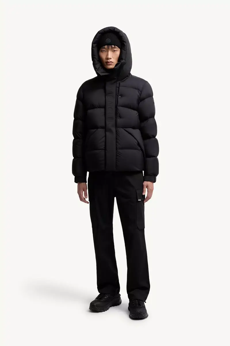 Moncler Madeira Hooded Short Down Jacket | Thumbnail 3