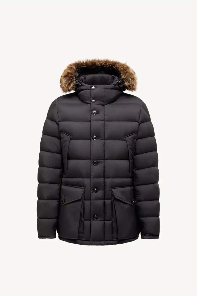 Moncler Clunye Hooded Mid-length Down Jacket | Thumbnail 2 Moncler Clunye Hooded Mid-length Down Jacket | Thumbnail 2