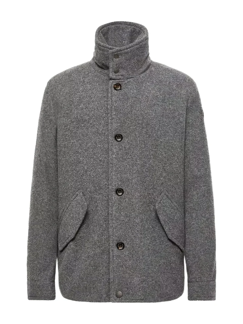 Panyol Short Wool Down Jacket Panyol Short Wool Down Jacket