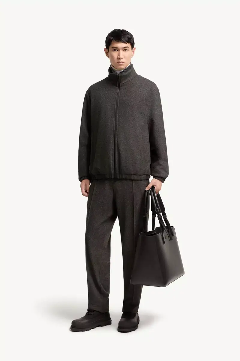 Moncler Limberl Flannel Short Down Jacket | Thumbnail 3 Moncler Limberl Flannel Short Down Jacket | Thumbnail 3