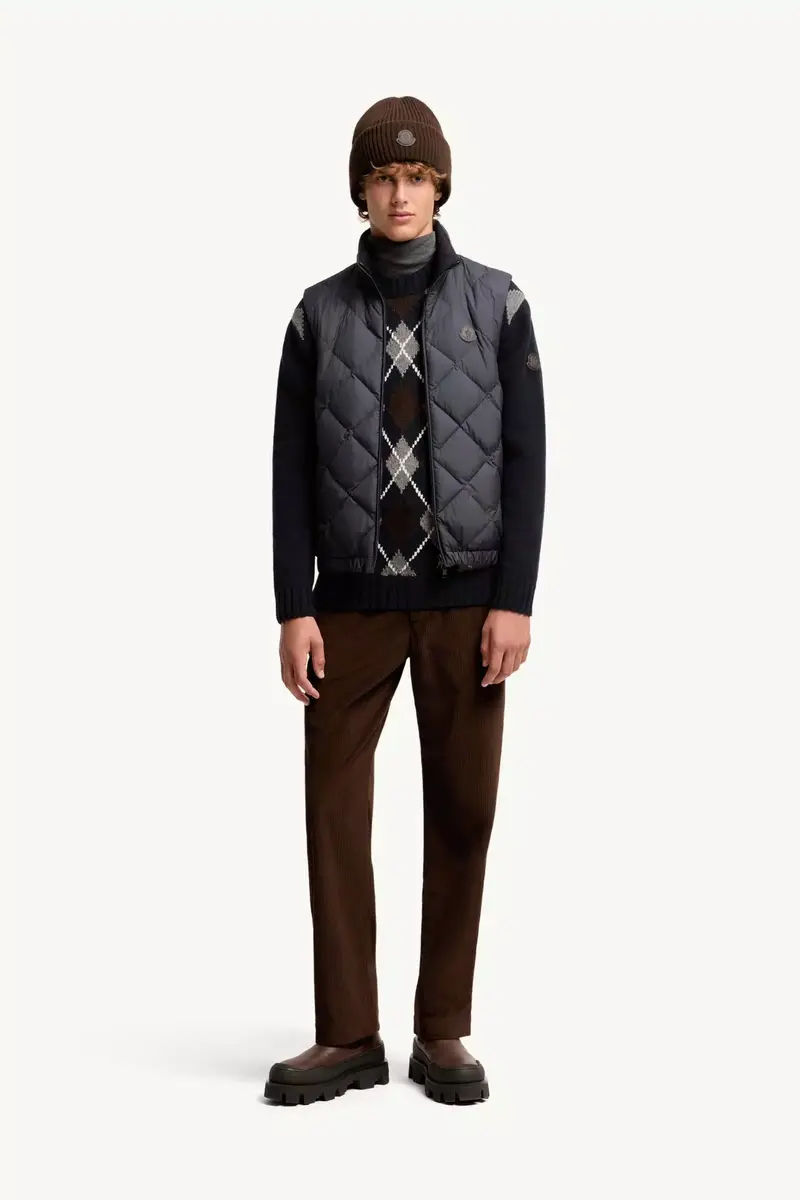 Moncler Chobe Diamond Quilted Down Vest | Thumbnail 3 Moncler Chobe Diamond Quilted Down Vest | Thumbnail 3