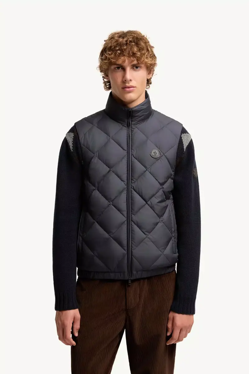 Moncler Chobe Diamond Quilted Down Vest | Thumbnail 5 Moncler Chobe Diamond Quilted Down Vest | Thumbnail 5