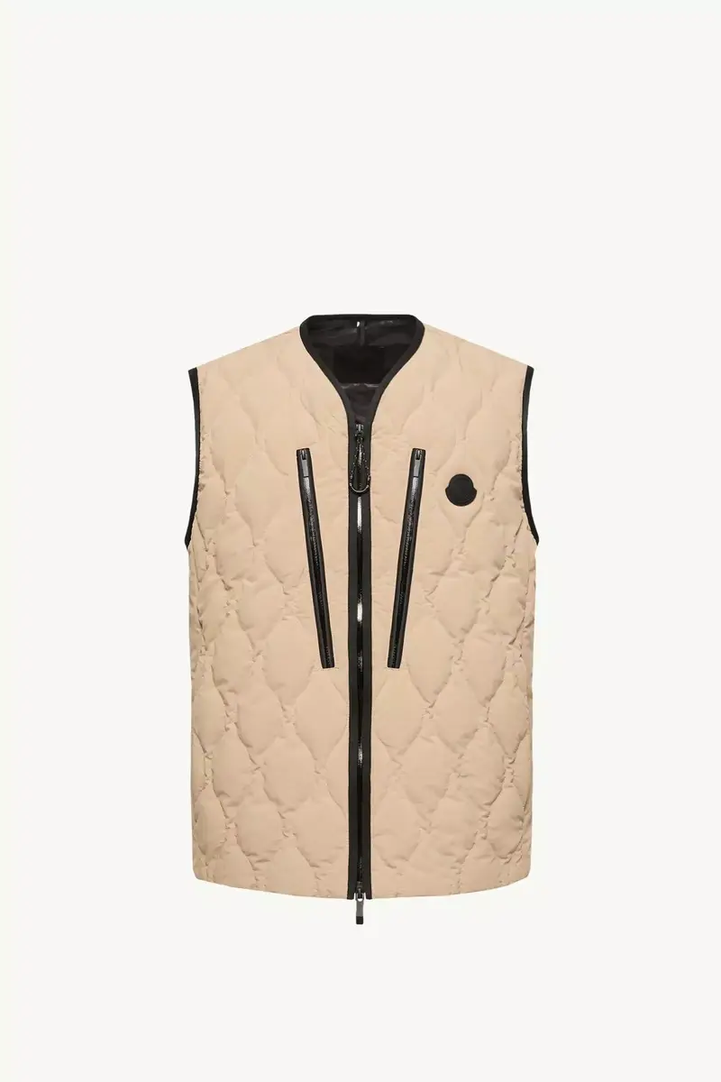 Moncler Arapot Froisse Technique Short Down Vest | Thumbnail 2