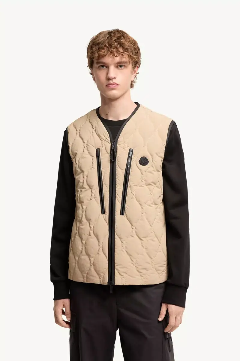 Moncler Arapot Froisse Technique Short Down Vest | Thumbnail 5