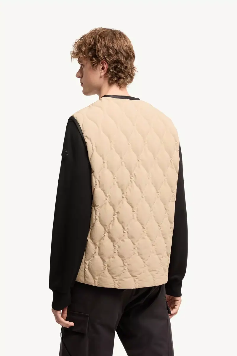 Moncler Arapot Froisse Technique Short Down Vest | Thumbnail 6