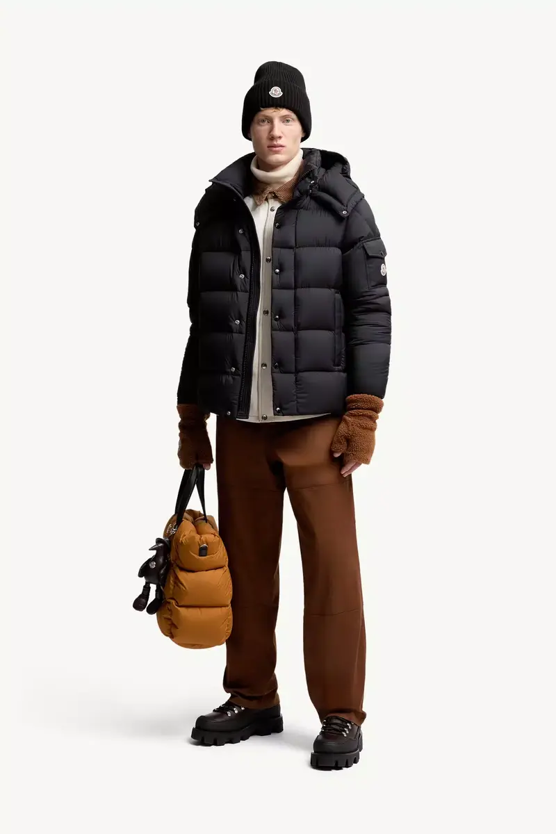 Moncler Maya 70 Hooded Short Down Jacket | Thumbnail 3