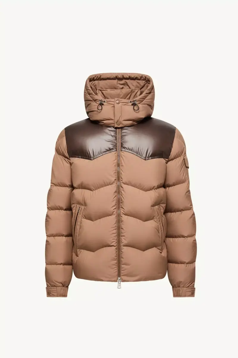 Moncler Ravelis Hooded Zig-zag Quilted Short Down Jacket | Thumbnail 2 Moncler Ravelis Hooded Zig-zag Quilted Short Down Jacket | Thumbnail 2