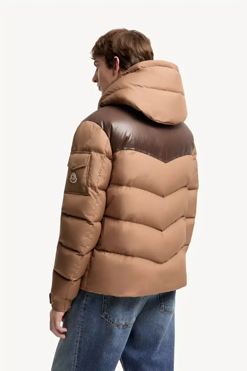 Moncler Ravelis Hooded Zig-zag Quilted Short Down Jacket | Thumbnail 6 Moncler Ravelis Hooded Zig-zag Quilted Short Down Jacket | Thumbnail 6