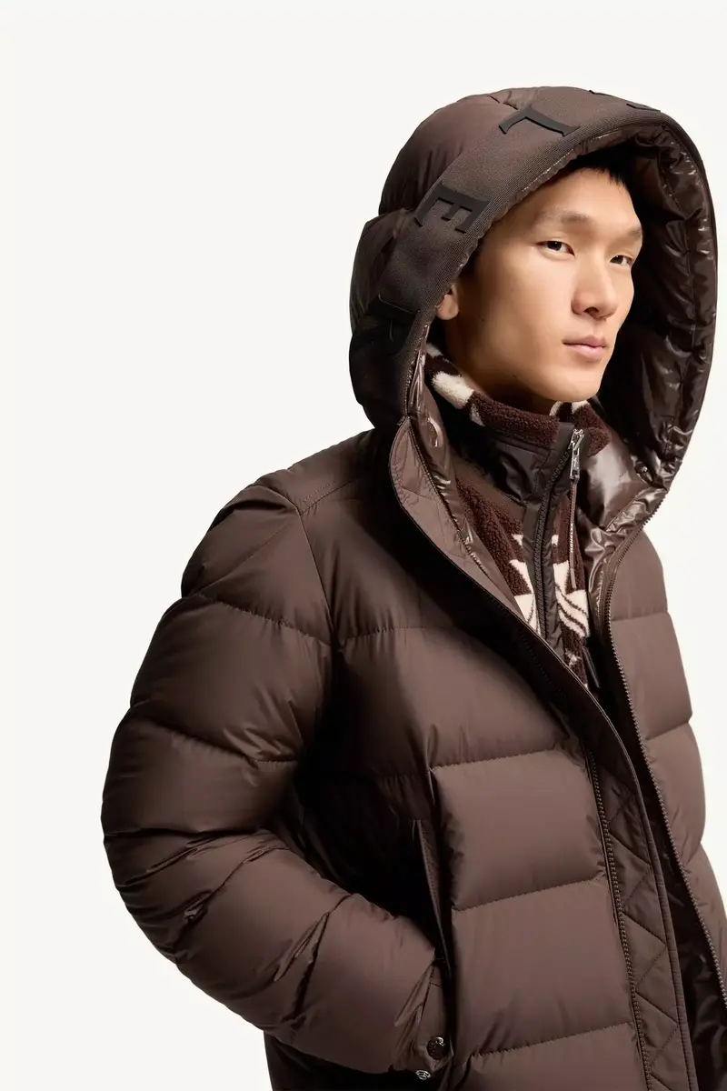Moncler Orvelle Hooded Mid-length Down Jacket | Thumbnail 7 Moncler Orvelle Hooded Mid-length Down Jacket | Thumbnail 7