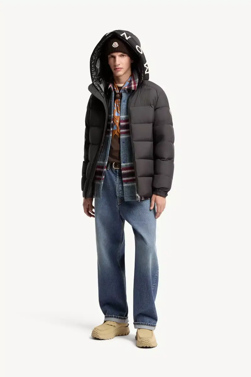 Moncler Orvelle Hooded Mid-length Down Jacket | Thumbnail 3