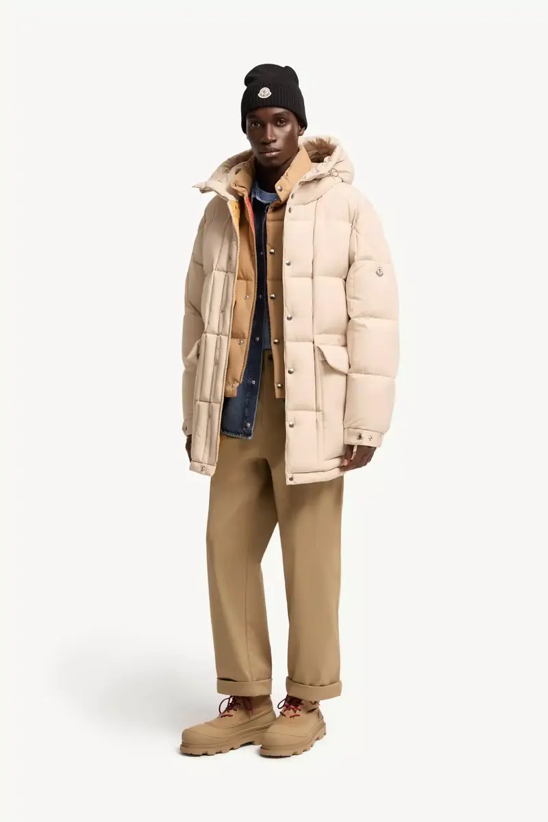 Moncler Sylmara Hooded Long Down Jacket | Thumbnail 3 Moncler Sylmara Hooded Long Down Jacket | Thumbnail 3