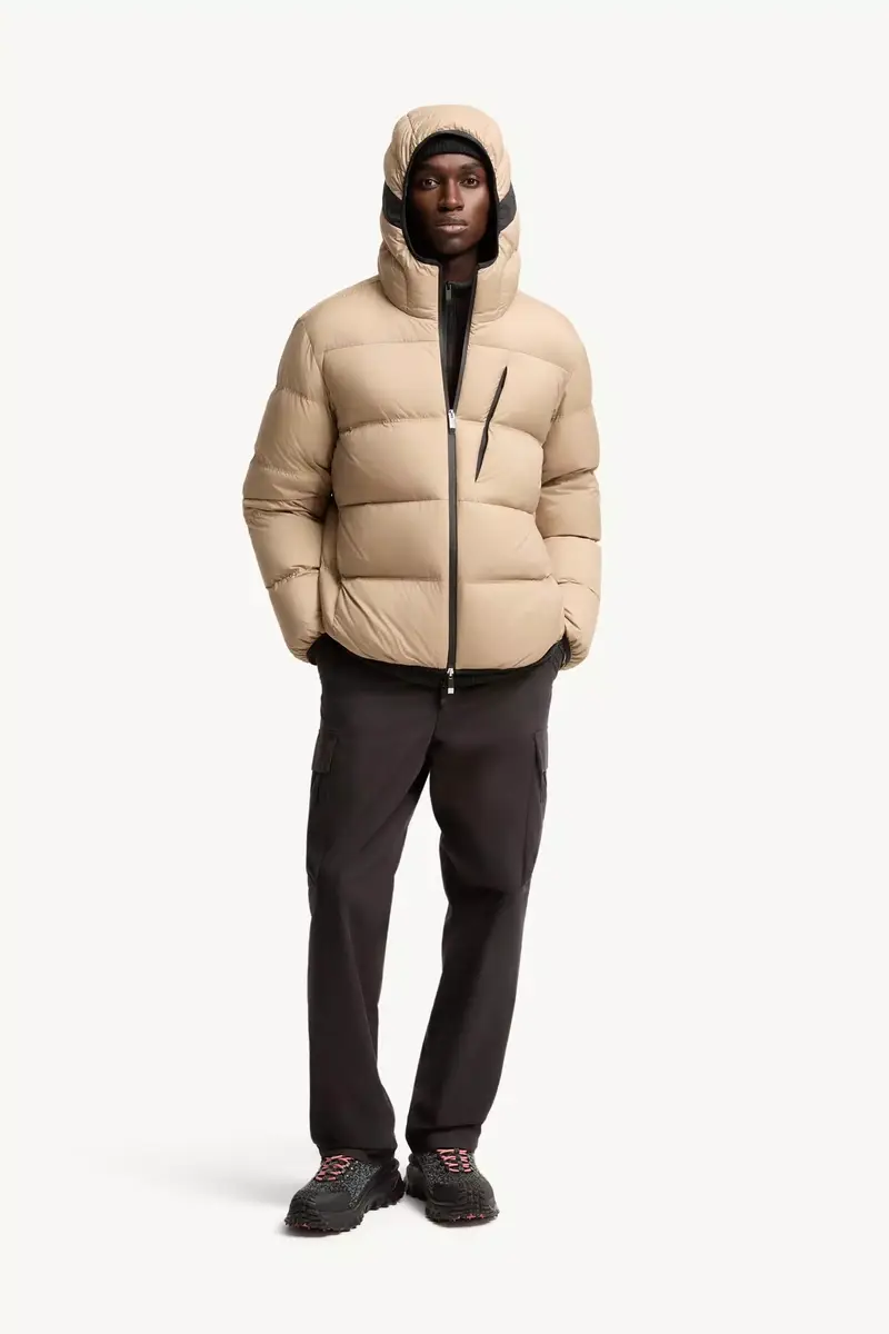 Moncler Poitevin Hooded Short Down Jacket | Thumbnail 3 Moncler Poitevin Hooded Short Down Jacket | Thumbnail 3