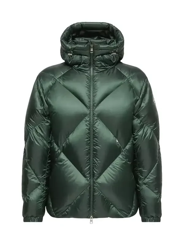 Valclaire Hooded Diamond-quilted Down Jacket Valclaire Hooded Diamond-quilted Down Jacket