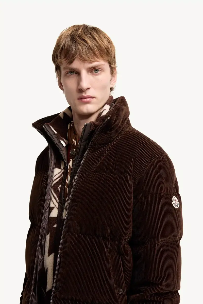 Moncler Esparron Corduroy Short Down Jacket | Thumbnail 4 Moncler Esparron Corduroy Short Down Jacket | Thumbnail 4