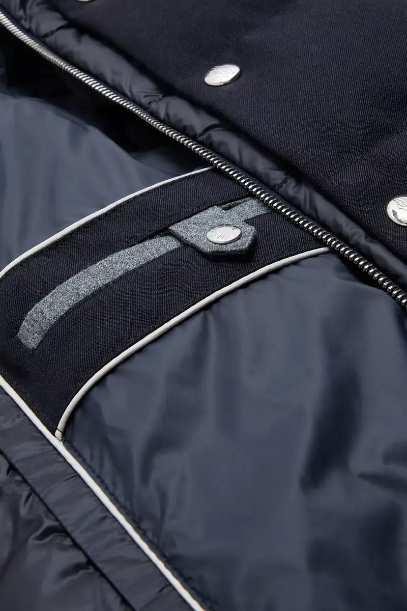 Moncler Bess Hooded Wool Short Down Jacket | Thumbnail 11 Moncler Bess Hooded Wool Short Down Jacket | Thumbnail 11