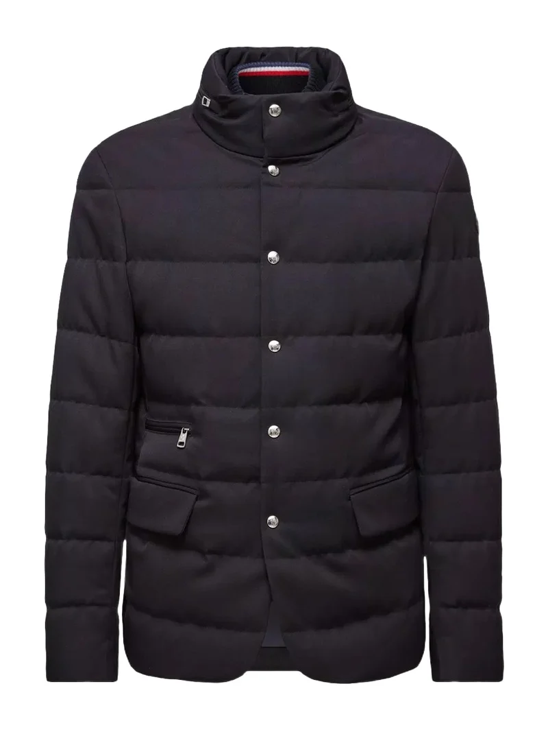 Bess Hooded Wool Short Down Jacket Bess Hooded Wool Short Down Jacket