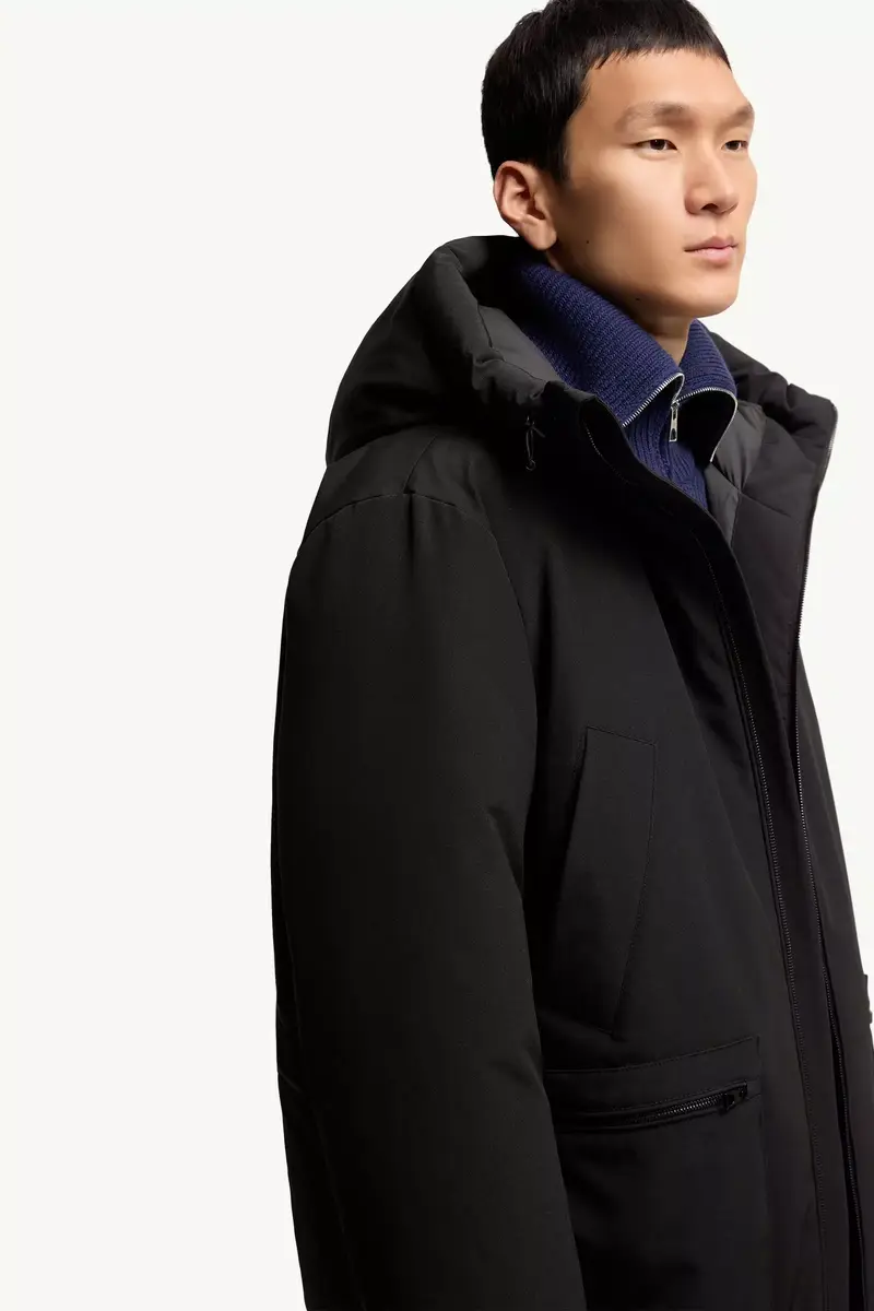 Moncler Aurino Hooded Mid-length Parka | Thumbnail 7