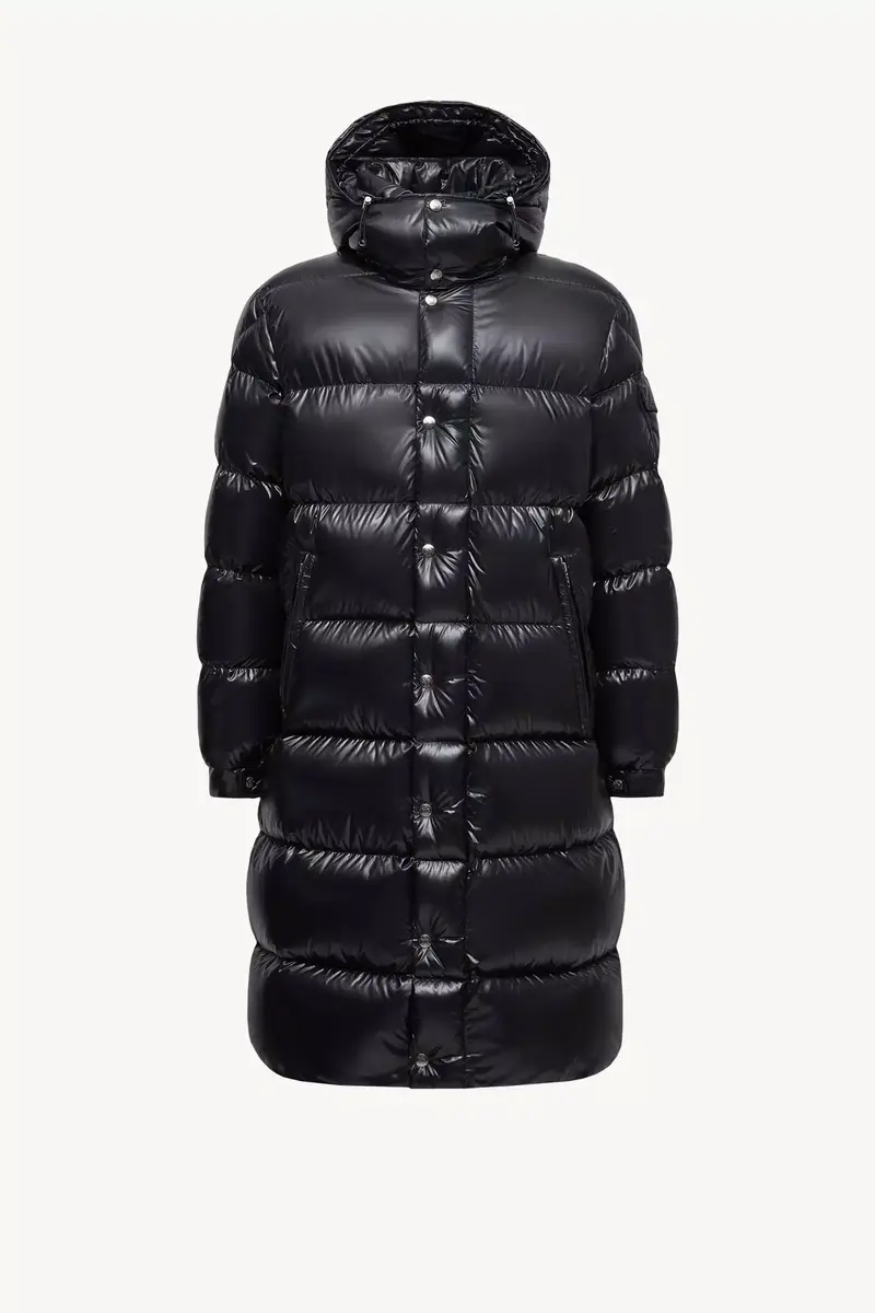 Moncler Hanoverian Hooded Square-quilted Long Down Jacket | Thumbnail 2 Moncler Hanoverian Hooded Square-quilted Long Down Jacket | Thumbnail 2