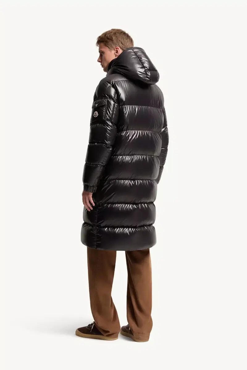 Moncler Hanoverian Hooded Square-quilted Long Down Jacket | Thumbnail 6 Moncler Hanoverian Hooded Square-quilted Long Down Jacket | Thumbnail 6