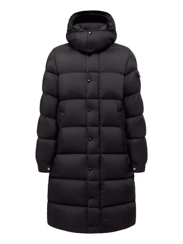 Moncler Hanoverian Hooded Long Down Jacket