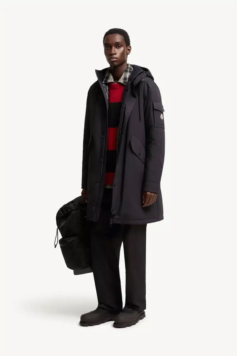 Moncler Nahan Hooded Long Down Parka | Thumbnail 3 Moncler Nahan Hooded Long Down Parka | Thumbnail 3