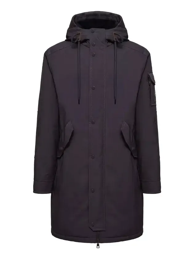 Nahan Hooded Long Down Parka