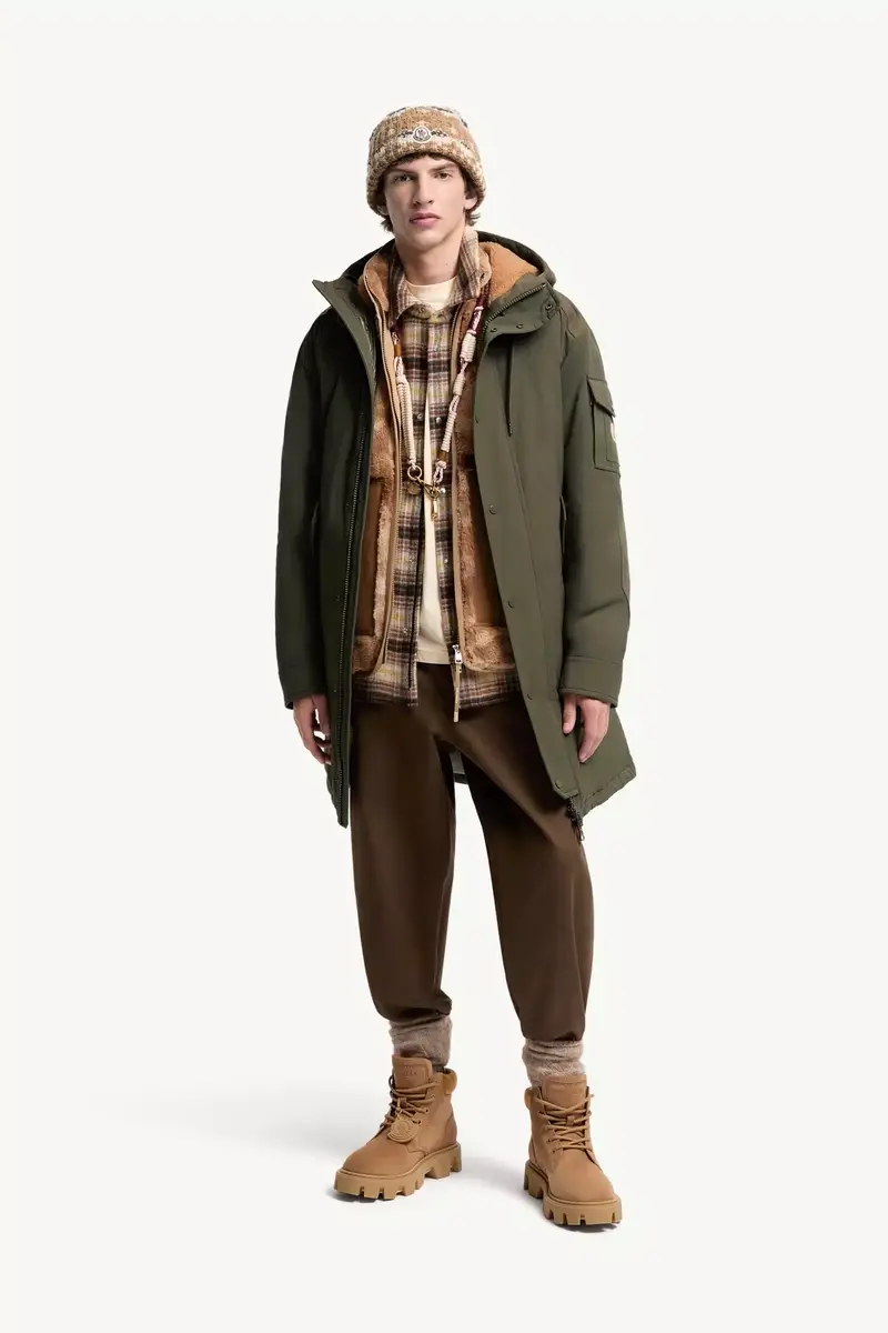 Moncler Nahan Hooded Long Down Parka | Thumbnail 3 Moncler Nahan Hooded Long Down Parka | Thumbnail 3