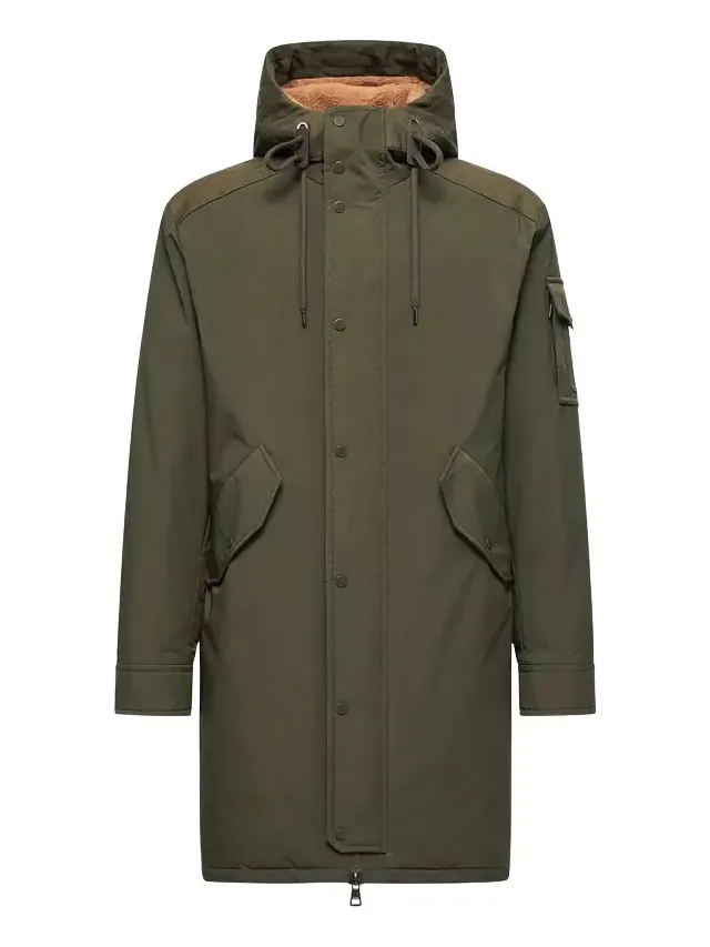 Nahan Hooded Long Down Parka