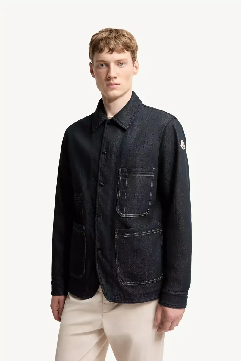 Moncler Haderu Denim Shirt Jacket | Thumbnail 5 Moncler Haderu Denim Shirt Jacket | Thumbnail 5