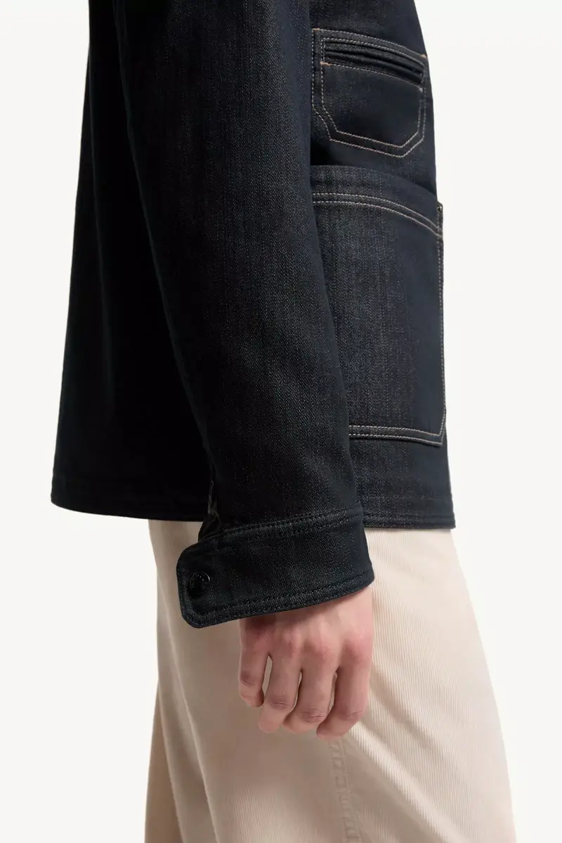 Moncler Haderu Denim Shirt Jacket | Thumbnail 7 Moncler Haderu Denim Shirt Jacket | Thumbnail 7