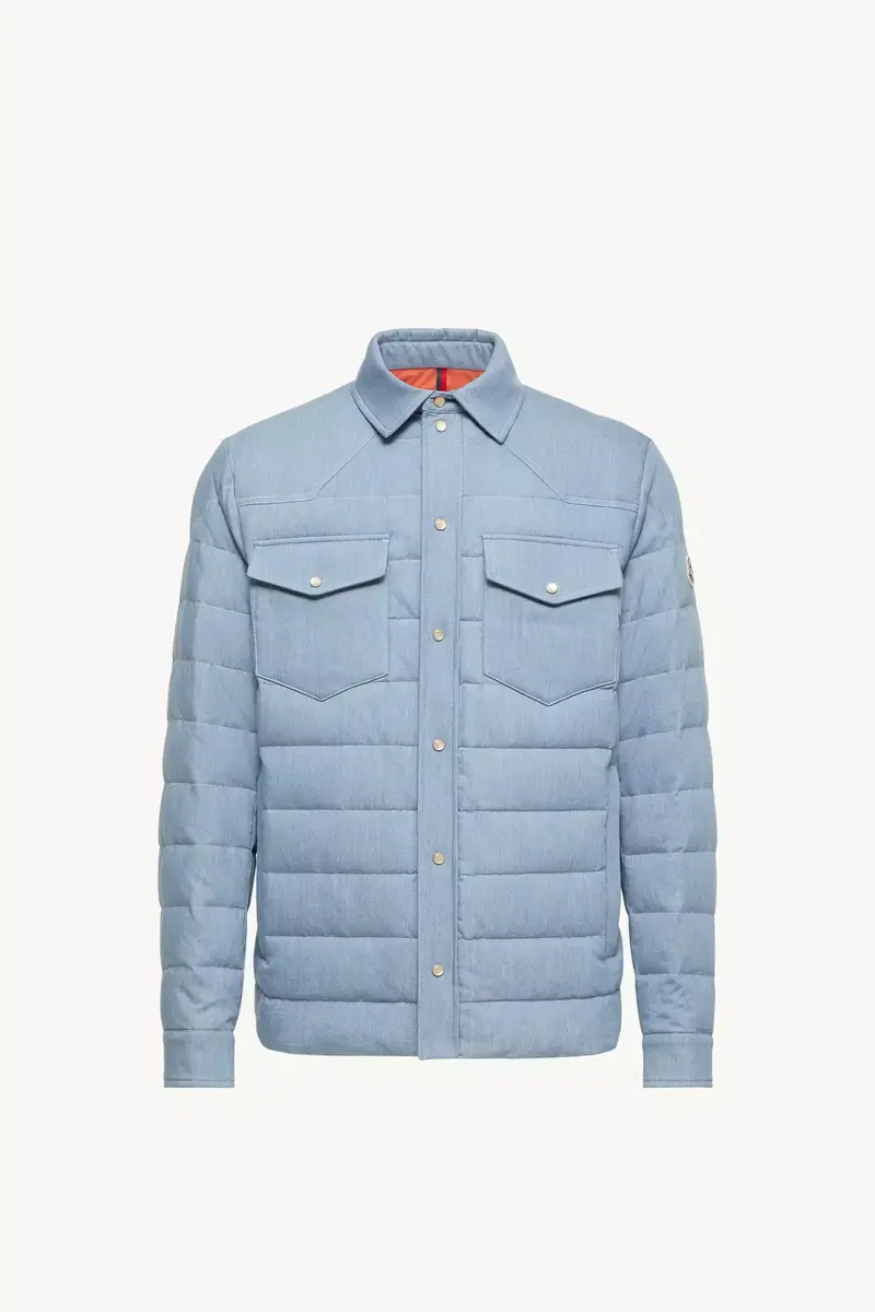 Moncler Tiriol Denim Down Shirt Jacket | Thumbnail 2 Moncler Tiriol Denim Down Shirt Jacket | Thumbnail 2