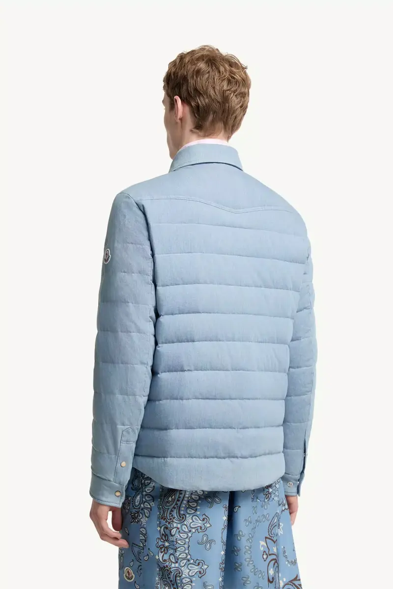 Moncler Tiriol Denim Down Shirt Jacket | Thumbnail 6 Moncler Tiriol Denim Down Shirt Jacket | Thumbnail 6